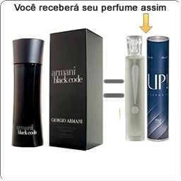 Perfume Masculino 50ml - UP! 35 - Armani Black Code